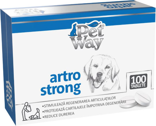 PetWay Multivitamine Câine sub Formă de Tablete pentru Articulații