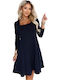 Maxi Dress for Wedding / Christening Navy Blue
