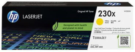 HP 230X Оригинален Тонер Лазерен За Принтер Жълт Висока Доходност 5500 Страници