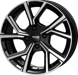 Platin P 115 6.5x16 4x108 Einpresstiefe 20 Schwarz