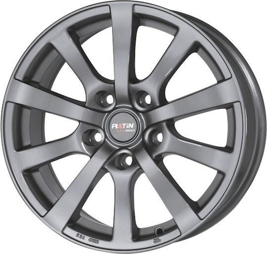 Platin P 58 7.0x16 5x108 Einpresstiefe 46 Grau Anthrazit