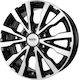 Platin P 86 6,5x17 6x130 Et54 Schwarz