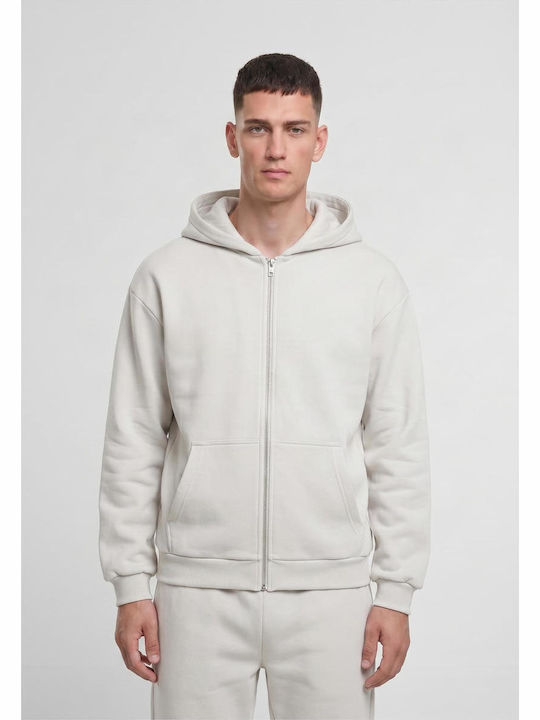 Urban Classics Cardigan With Hood Offwhite