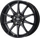 Platin P 113 6.5x16 5x114.3 Et45 Μαύρο