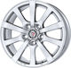 Platin P 58 6.5x15 5x108 Отместване На Джанта 45 Сребристи