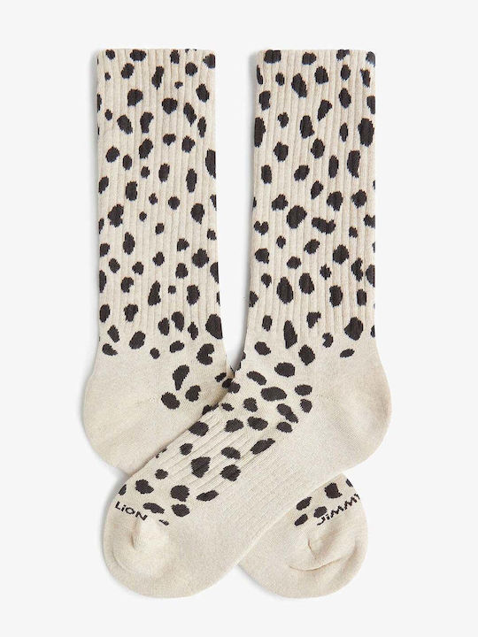 Jimmy Lion Beige Socken