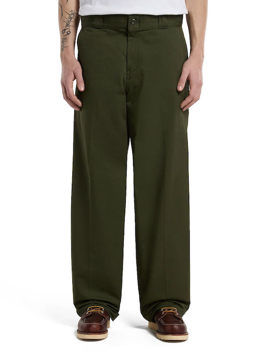 Dickies Work Pant Ανδρικό Παντελόνι Loose Fit Χακί