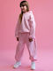 Kids Sweatpants Set Pink