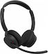 Jabra Evolve3 45 Stereo Link 390c MS Безжични On Ear Мултимедийни слушалки с микрофон и свързаност Bluetooth