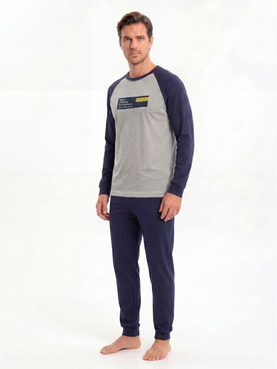 Nina Club Dream Summer Men's Pyjamas Grey Light