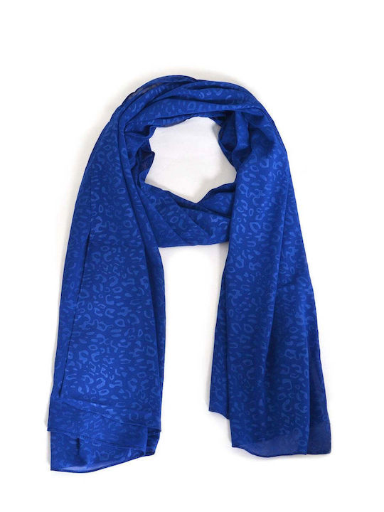 Mat Fashion Дамско Шалче Синьо 0043.8289.Н-royal-blue