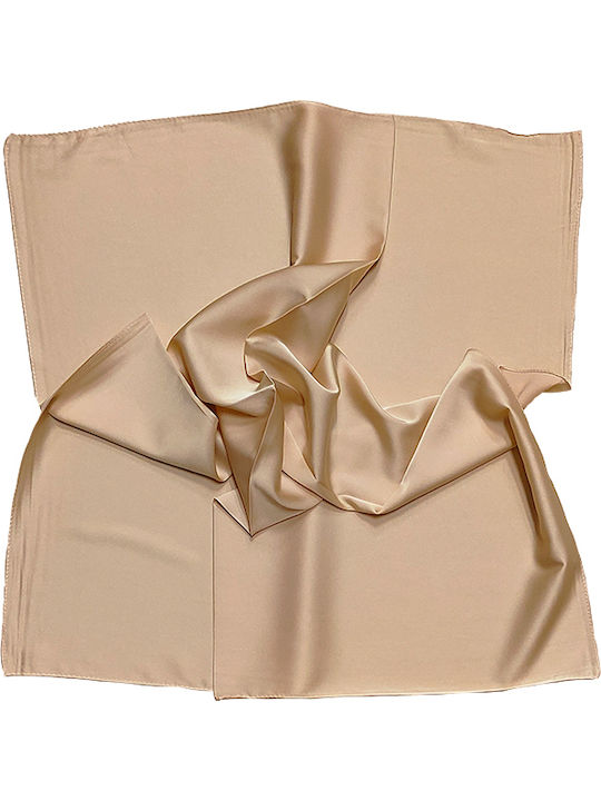 Gift-Me Women's Silk Shawl Beige