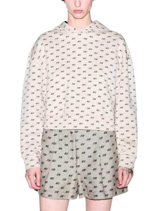 Women's Sweatshirt Hooded Black