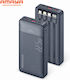 Amaya APB-F129 Power Bank 10000mAh 22.5W Schwarzes