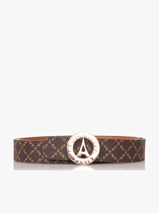 La tour Eiffel Women's Belt Brown