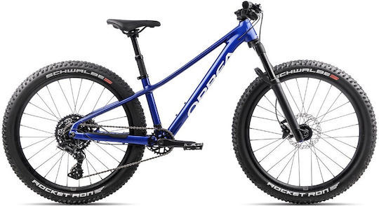 Orbea 24" Kids' Mountain Bike with Disc Brakes and Aluminum Frame Blue