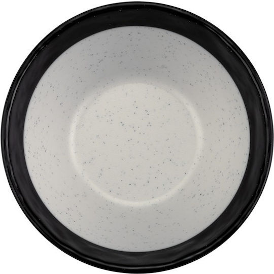Servewell Duales Servierplatte Tief aus Melamin Weiß 23cm 6 Stücke