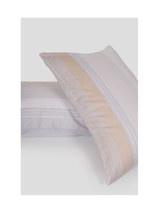 Βιοκαρπέτ Diamond 254 Μαξιλαροθήκη Beige 50x70εκ.