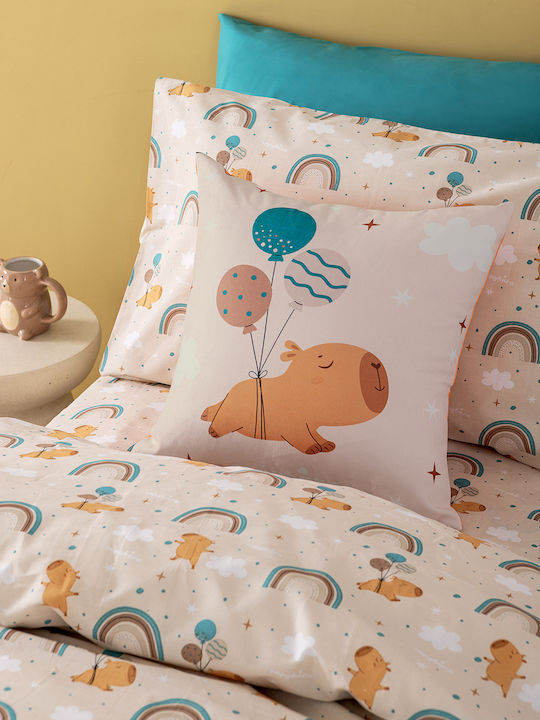 Palamaiki Set Baby Crib Sheets Cotton Fitted Mk...