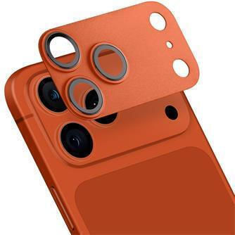 Obal:Me Протектор За Камера Tempered Glass Оранжев За Apple Iphone 17 Pro Max
