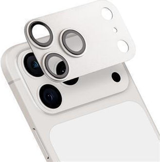 Obal:Me Protecție Cameră Tempered Glass Argintie pentru Apple Iphone 17 Pro Max