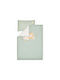 Little Dutch Kids Duvet Cover Set Single with Pillowcase Safari Leo 140x200cm