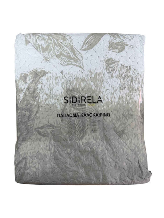 Sidirela Set Single Quilt 160x220cm E0290 Grey ...