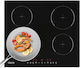 Ciarra Επαγωγική Εστία Αυτόνομη με Λειτουργία Κλειδώματος 59x52εκ.