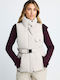 Women's Sleeveless Jacket for Winter White