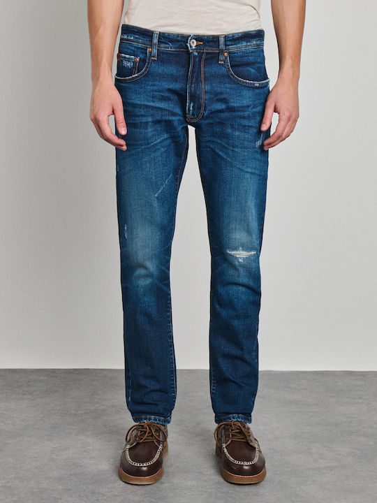 Sapphire Men's Jeans Pants Slim Fit Blue