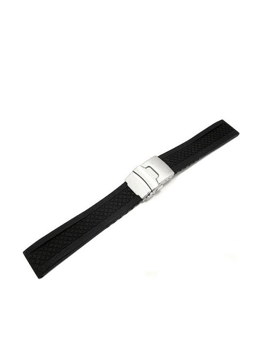 Rios 1931 Gummi-Armband Schwarz 22mm