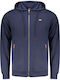 Hooded Cardigan Blue