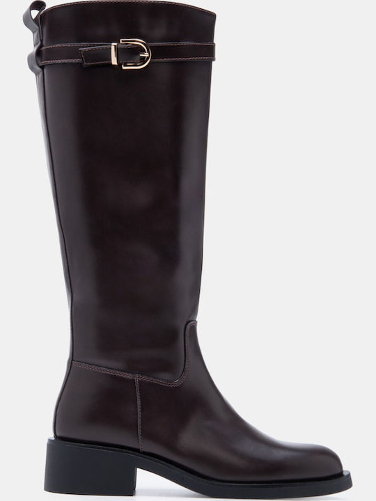 Luigi Suede Women's Boots Brown