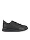 Men's Sneakers Black Leather