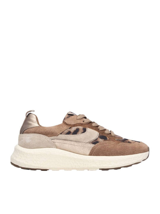 Xti Γυναικεία Chunky Sneakers Μπεζ