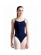 Capezio Basilica Blaues Bodysuit