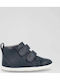 Kinder Sneaker Hoch Anatomisch mit Bügel- und Schleifenverschluss Marineblaue
