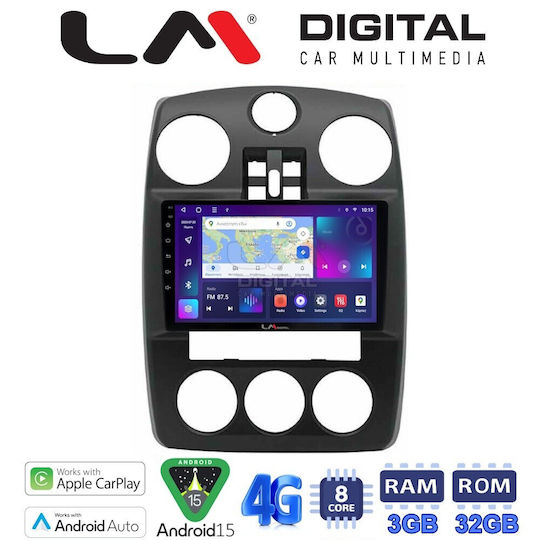 LM Digital Автомобилна Аудио Система Chrysler PT Cruiser 2005 2010 Bluetooth USB Wi-Fi GPS Apple CarPlay Android Auto