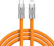 Leewello USB-C Male Cable - USB-C Orange 3m 783092-Orange