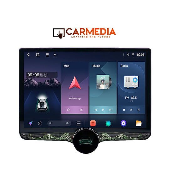 Carmedia Автомобилна Аудио Система за Ssangyong Tivoli 2016-2024 (Bluetooth/USB/Wi-Fi/GPS/Apple CarPlay/Android Auto) с Touch Screen 11.8"