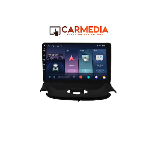 Carmedia Auto-Audiosystem für Peugeot 206 1998-2006 mit Touchscreen 9" Bluetooth USB WiFi GPS Apple CarPlay Android Auto