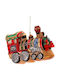 Weihnachtsfigur Aus Glas Zug Silber Neda Shop