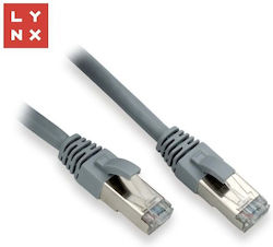 Lynx U/UTP Cat.6 (Gigabit) Ethernet Network Cable 10m Gray Lynx U/UTP Cat.6 (Gigabit) Ethernet Network Cable 10m Gray