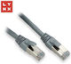 Lynx U/UTP Cat.6 (Gigabit) Καλώδιο Δικτύου Ethernet 10m Γκρι