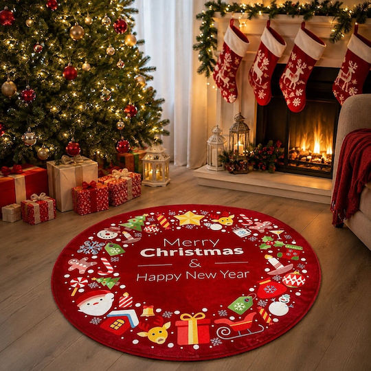 Weihnachtsbaumständer & Röcke aus Polyester M90xH90cm