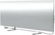 AENO Premium Eco Floor Convector Heater 700W with Electronic Thermostat 120x39cm Silver
