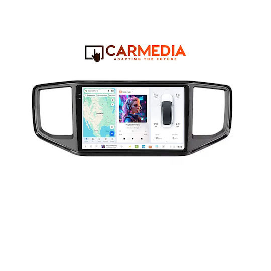 Carmedia Auto-Audiosystem für Volkswagen Amarok 2017-2022 mit Touchscreen 9.5" Bluetooth USB WiFi GPS Apple CarPlay Android Auto