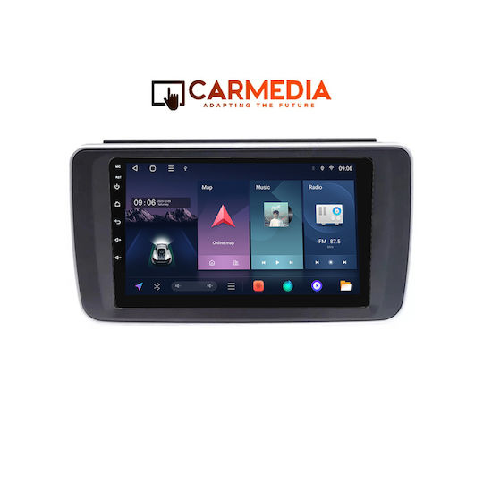 Carmedia Auto-Audiosystem für Nissan Leaf 2018-2025 mit Touchscreen 9" Bluetooth USB Eingebautes Wi-Fi GPS Apple CarPlay Android Auto