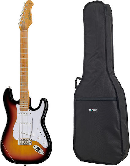 Harley Benton St-62mn Sb Set Elektrische Gitarre