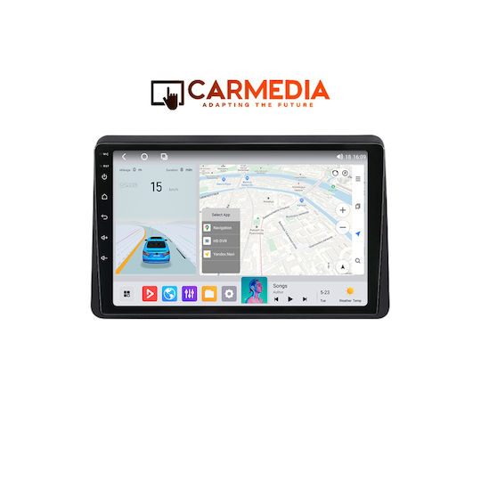 Carmedia Sistem Audio Auto pentru Opel Movano Renault Master Nissan NV400 2020-2025 Bluetooth USB Wi-Fi GPS Apple CarPlay Android Auto cu Ecran Tactil 10"